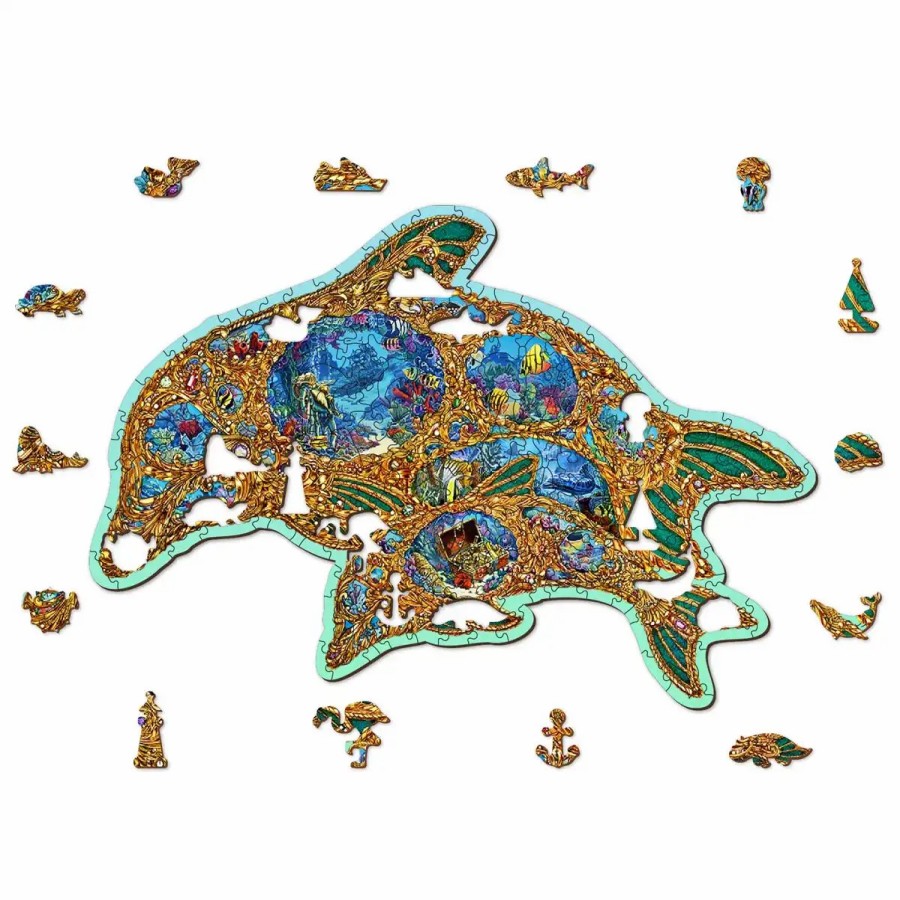 Wooden Jigsaw Puzzles Wooden City | Jewels Of The Sea 250 Wooden Puzzle