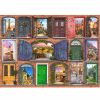 Wooden Jigsaw Puzzles Wooden City | Open And Close Doors 1000 Wooden Puzzle