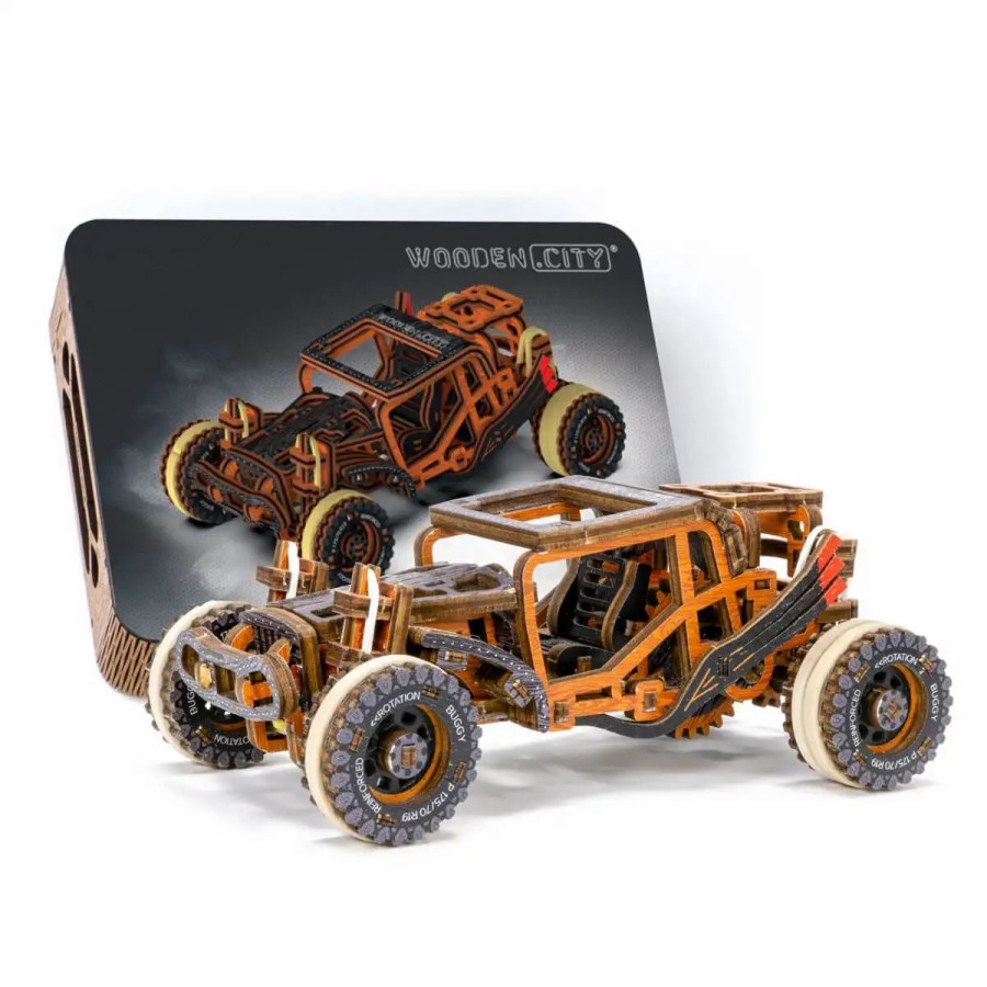 3D Wooden Puzzles Wooden City | 3D Wooden Car Puzzle – Buggy Limited Edition