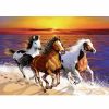 Wooden Jigsaw Puzzles Wooden City | Wild Horses On The Beach 4000 Wooden Puzzle