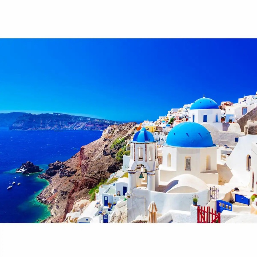 Wooden Jigsaw Puzzles Wooden City | Santorini, Greece 200 Wooden Puzzle