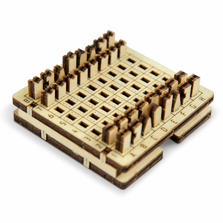 3D Wooden Puzzles Wooden City | 3D Wooden Game Puzzle – Chess