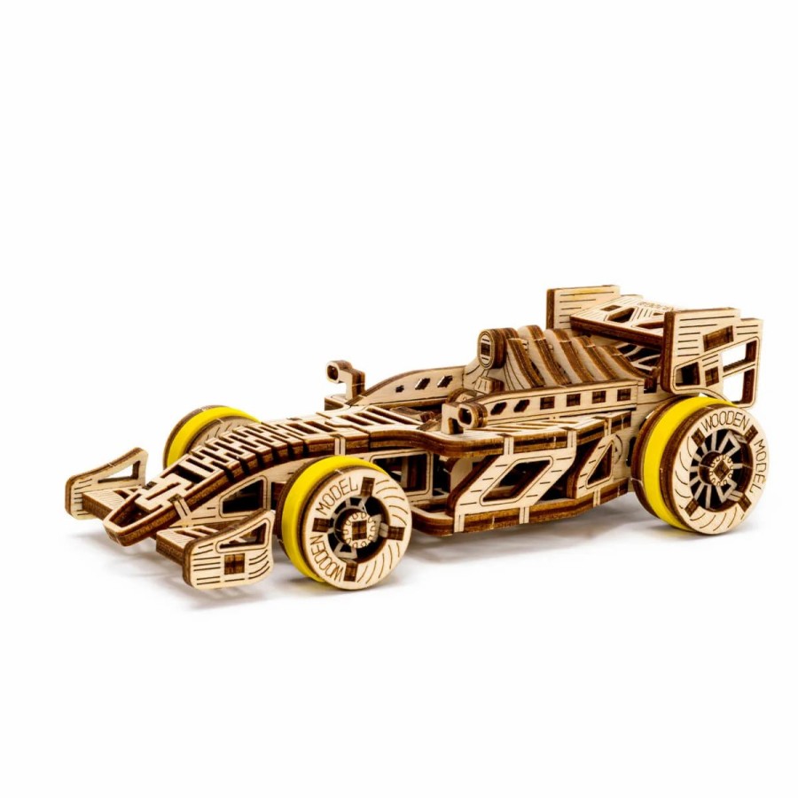 3D Wooden Puzzles Wooden City | 3D Wooden Car Puzzle – Bolid