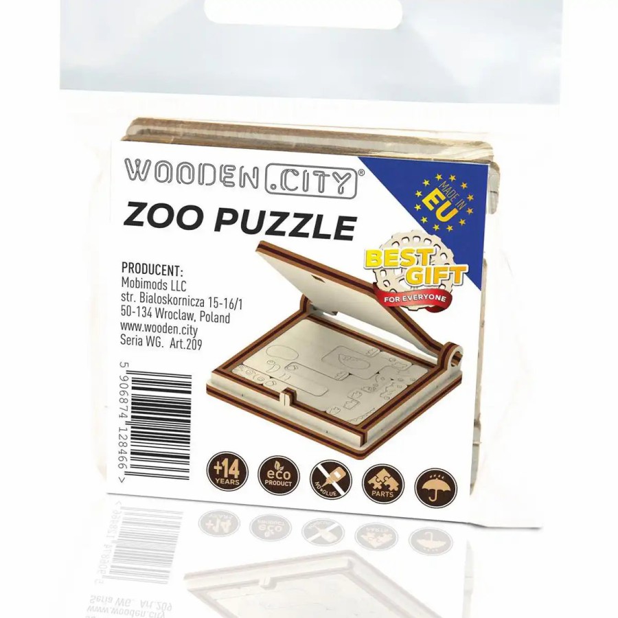 3D Wooden Puzzles Wooden City | 3D Wooden Game Puzzle – Zoo Puzzle