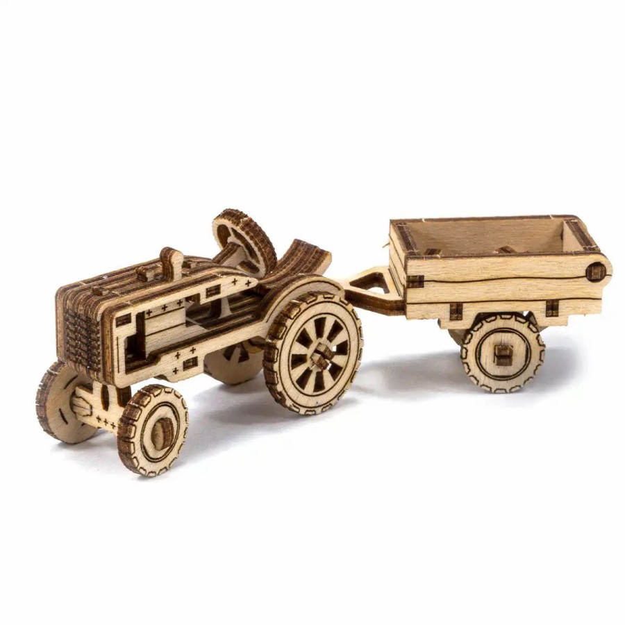 3D Wooden Puzzles Wooden City | 3D Wooden Tractor Puzzle – Work Horse 3