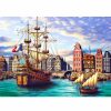 Wooden Jigsaw Puzzles Wooden City | Old Ships In Harbour 500 Wooden Puzzle