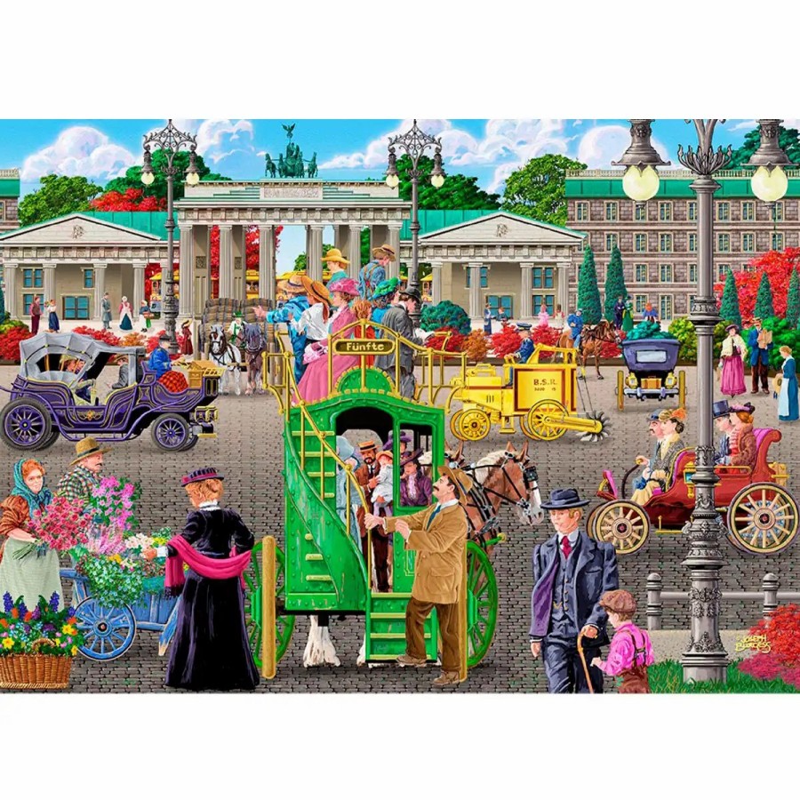 Wooden Jigsaw Puzzles Wooden City | Paris Square In Berlin 750 Wooden Puzzle