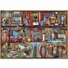 Wooden Jigsaw Puzzles Wooden City | Museum Shelf 1000 Wooden Puzzle