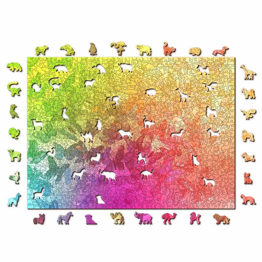 Wooden Jigsaw Puzzles Wooden City | Butterfly Dreams 1000 Wooden Puzzle