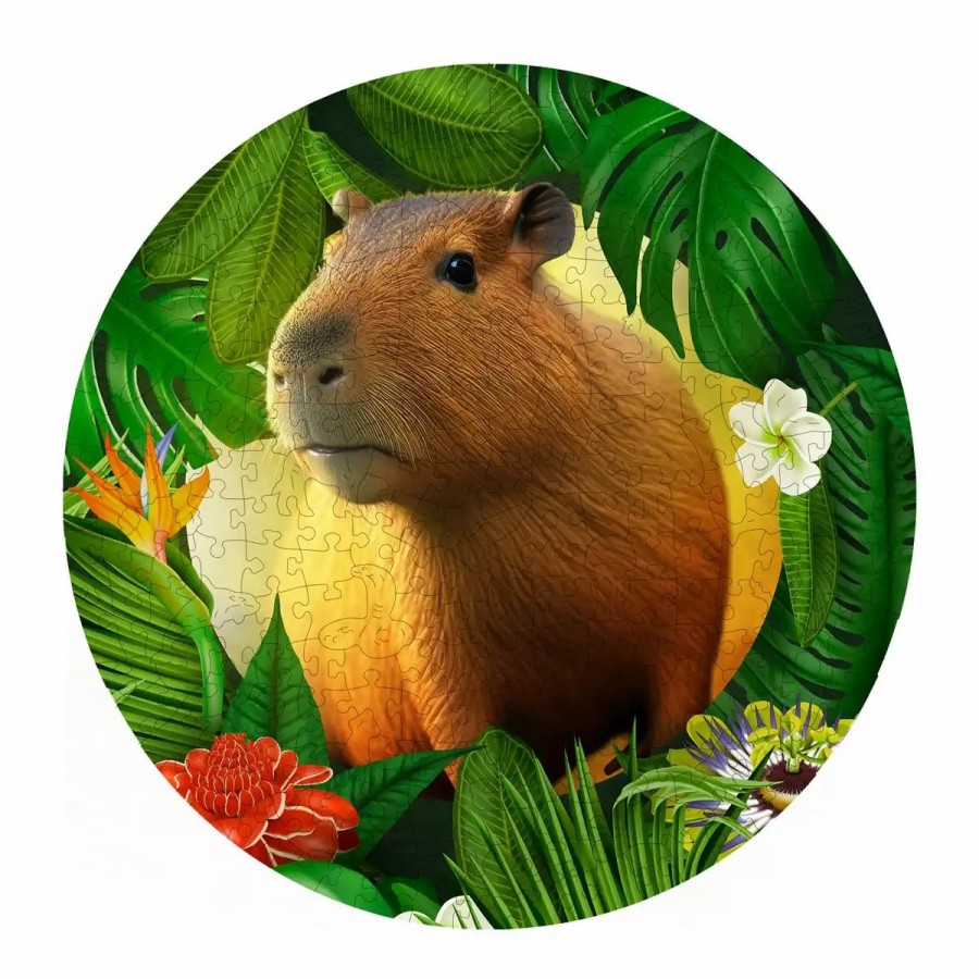 Wooden Jigsaw Puzzles Wooden City | Capybara 250 Wooden Puzzle