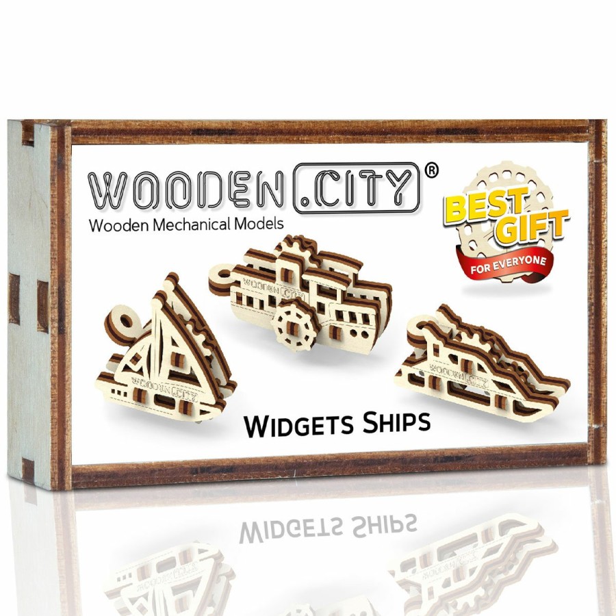 3D Wooden Puzzles Wooden City | 3D Wooden Puzzle – Widgets Ships