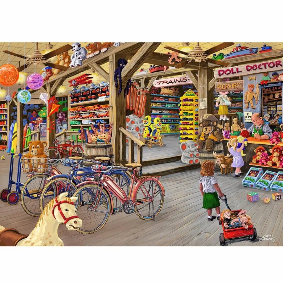 Wooden Jigsaw Puzzles Wooden City | In The Toyshop 1000 Wooden Puzzle