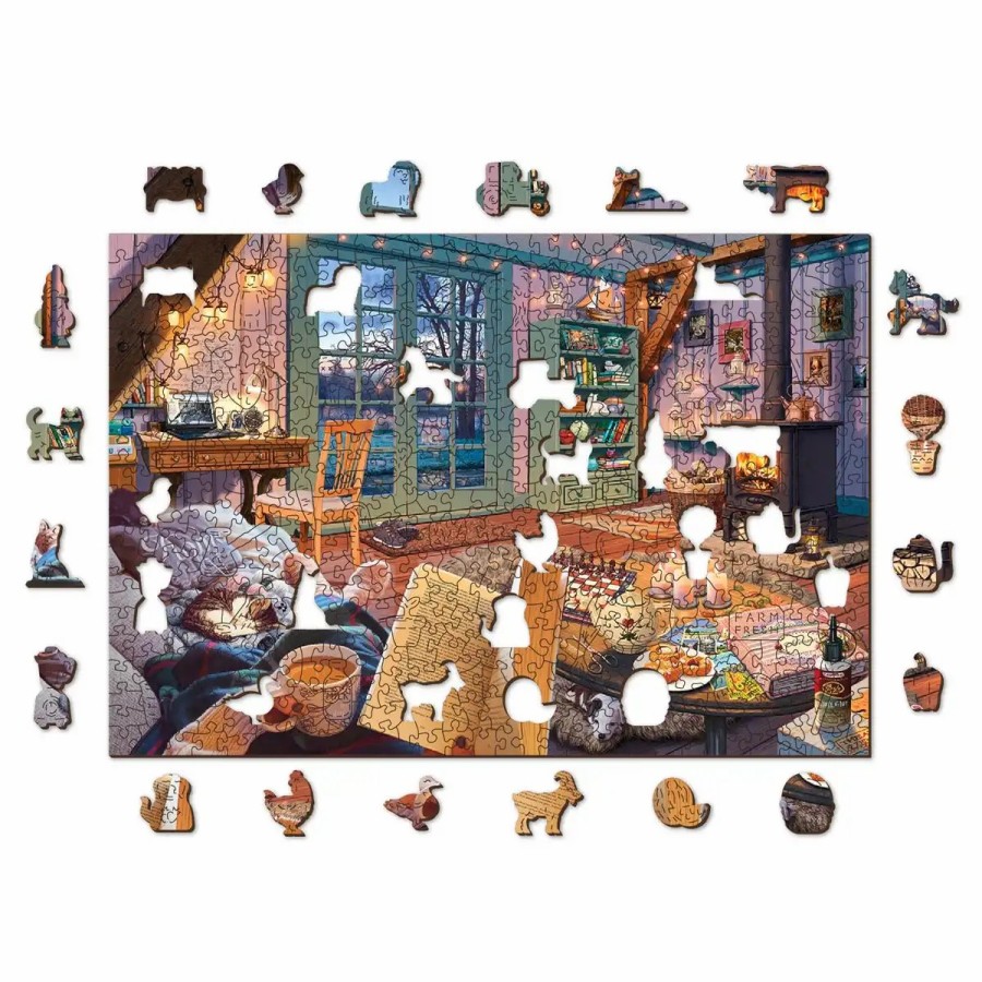 Wooden Jigsaw Puzzles Wooden City | Paris Day Out 500 Wooden Puzzle