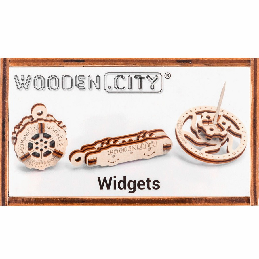 3D Wooden Puzzles Wooden City | 3D Wooden Puzzle – Widgets