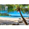 Wooden Jigsaw Puzzles Wooden City | Paradise Island Beach, Caribbean Sea 500 Wooden Puzzle