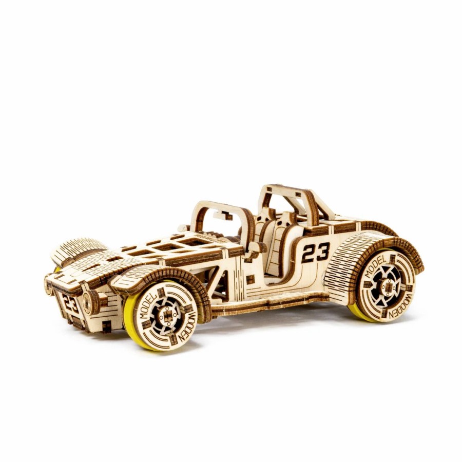 3D Wooden Puzzles Wooden City | 3D Wooden Car Puzzle – Roadster