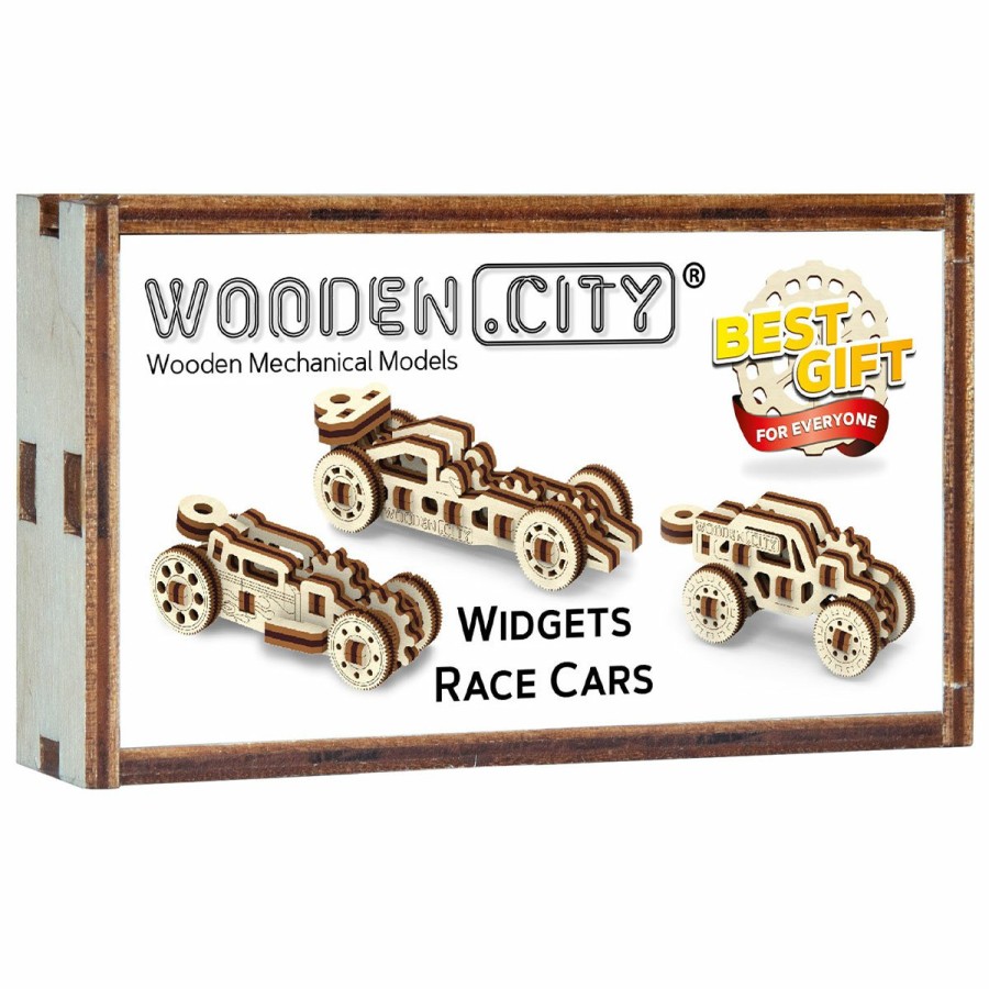 3D Wooden Puzzles Wooden City | 3D Wooden Car Puzzle – Widgets Race Cars