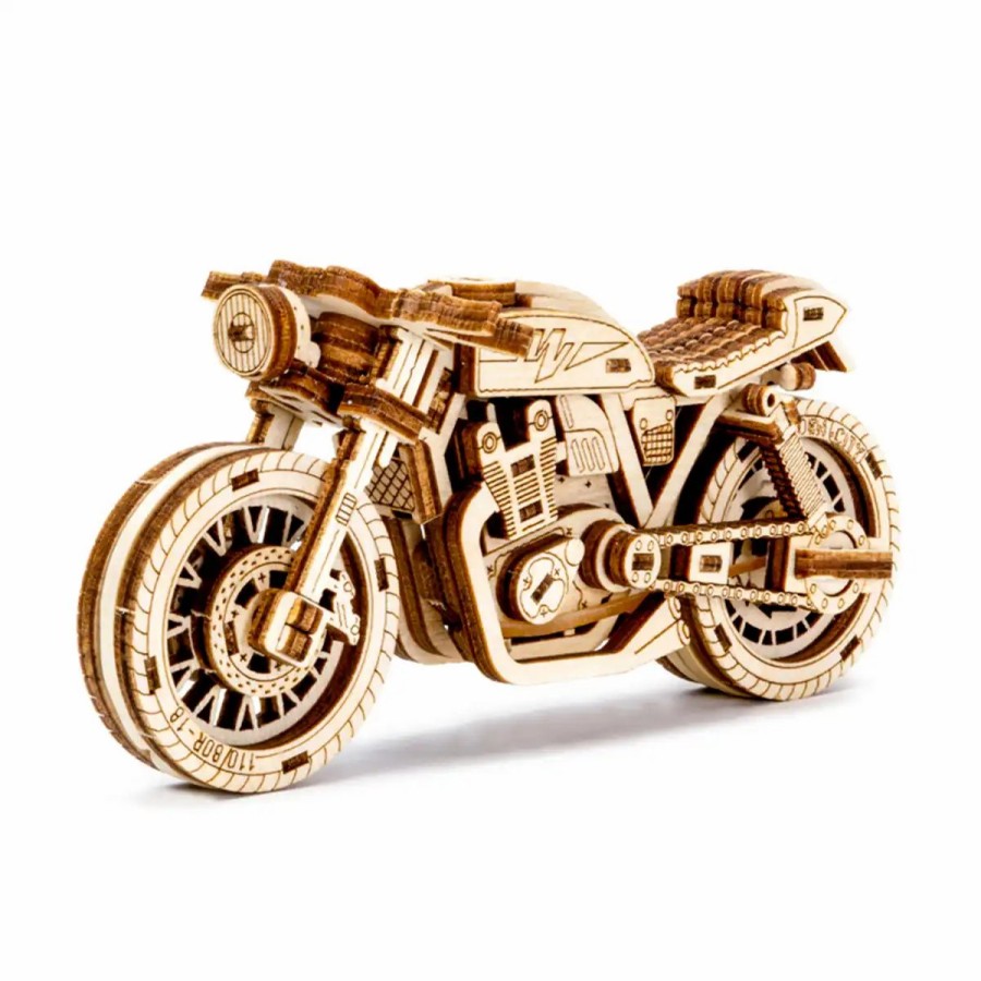 3D Wooden Puzzles Wooden City | 3D Wooden Motorbike Puzzle – Cafe Racer